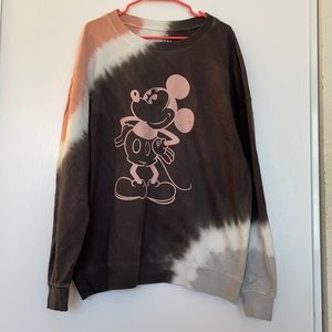 NWT! Mickey Mouse Tie-Dye Sweatshirt